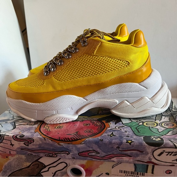 NIB Jeffrey Campbell Hotspot Chunky Oversized Platform Sneakers - Picture 4 of 12